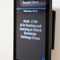 AI Knowledge Exchange Forum_door sign